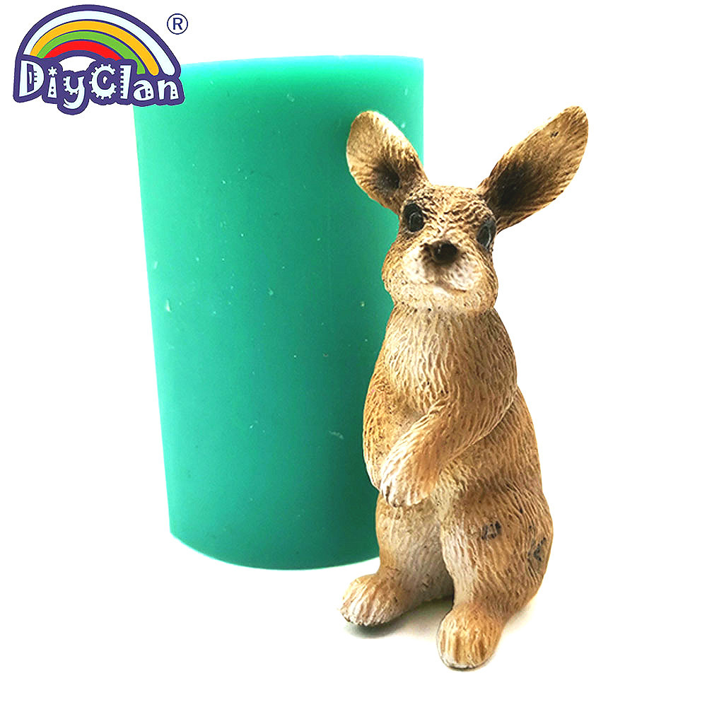 Bunny Cake Mold - قالب سيليكون ثلاثي الأبعاد على شكل