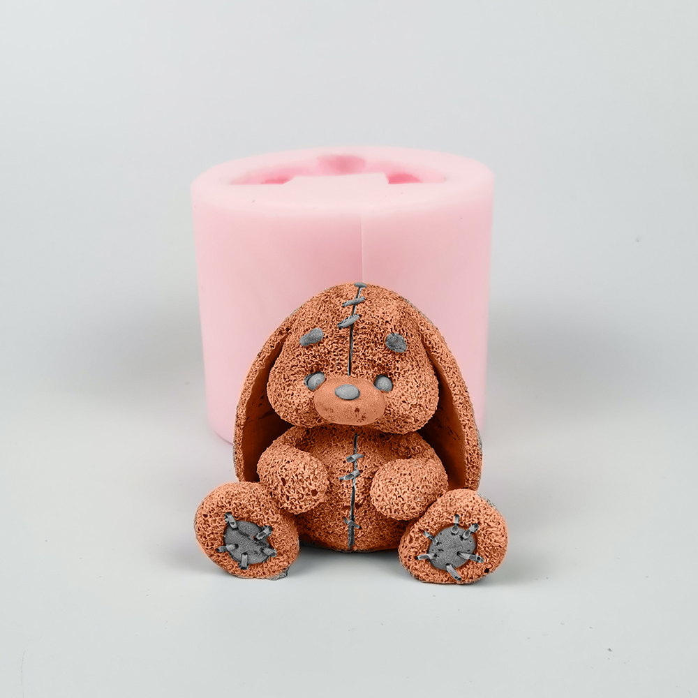 Bunny Cake Mold - قالب من السيليكون ثلاثية الأبعاد لطيف