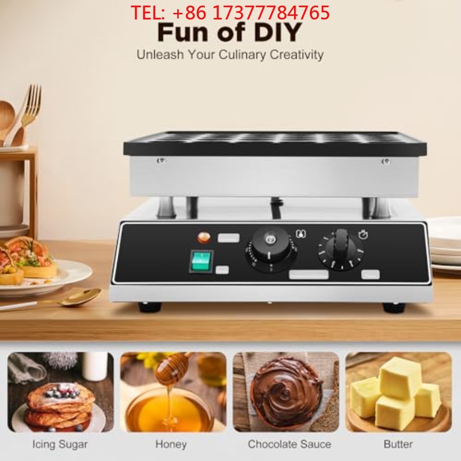 Mini Pancake Griddle - جهاز تجاري لصنع الفطائر بـ 36