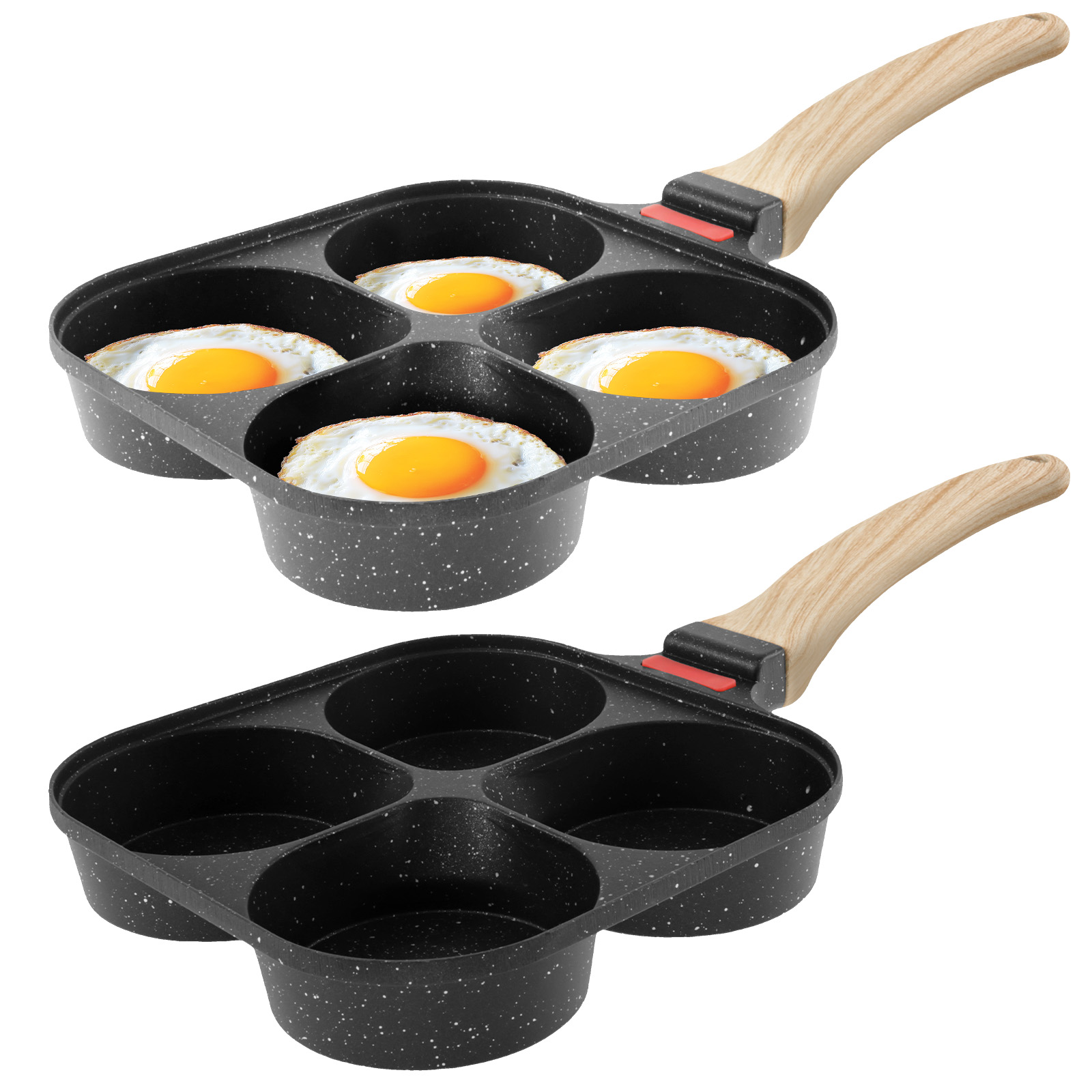Egg Waffle Pan - مقلاة البيض مقالي فطيرة غير لاصقة
