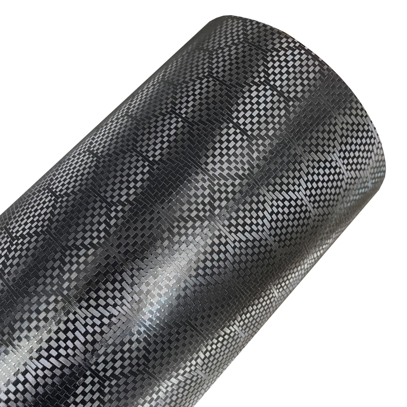 Crepe Pan Carbon - لفافة فينيل كربونية سداسية الشكل سوداء