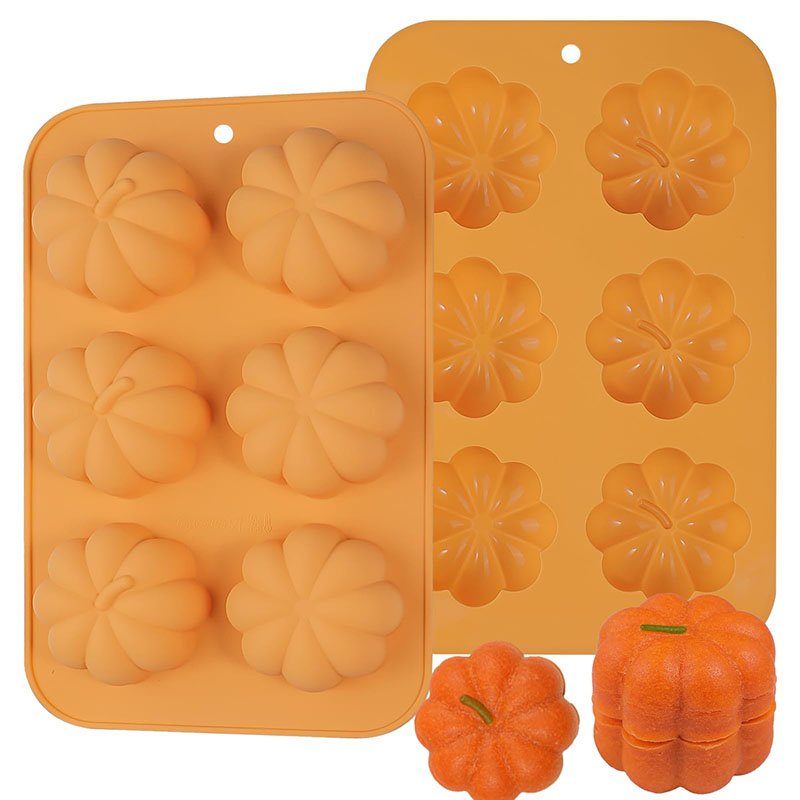 Donut Mold Silicone - قالب سيليكون لكعكة اليقطين ، مقلاة
