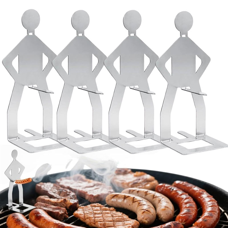Hot Dog Press - مستلزمات التخييم: حامل نقانق من الفولاذ
