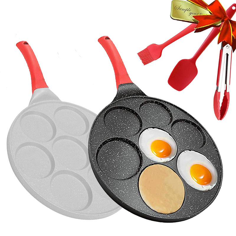 Mini Pancake Griddle - 7-كوب عجة صغيرة فطيرة طباخ عموم