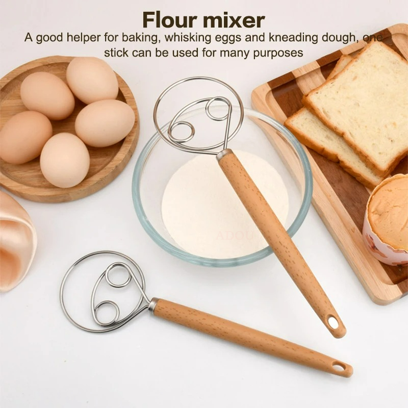 Danish Pancake Pan - خلاط يدوي إبداعي 10 بوصات لصنع