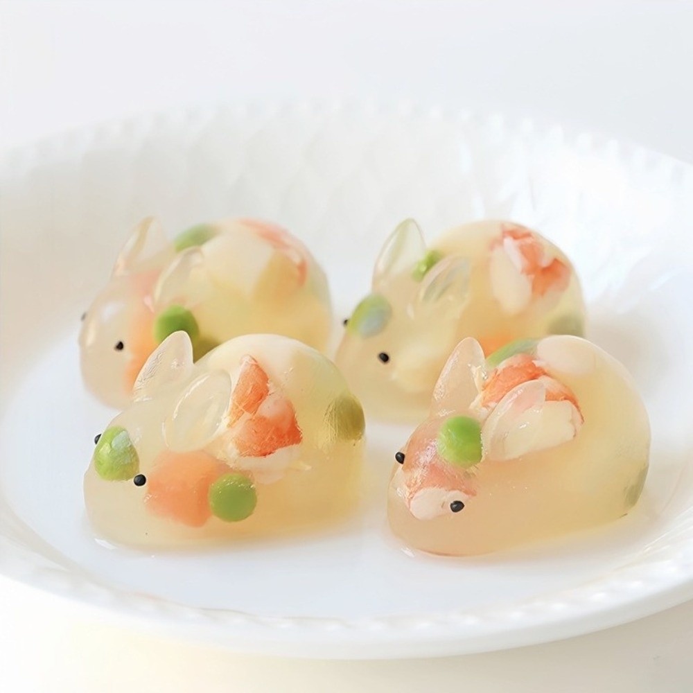 Bunny Cake Mold - قوالب كيك سيليكون مرنة ثلاثية الأبعاد