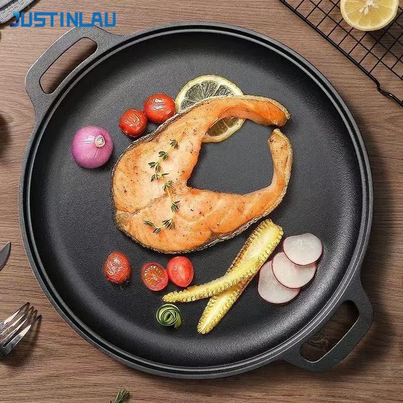 Egg Waffle Pan - مقلاة جاستنلاو ذات الأذنين المزدوجتين من