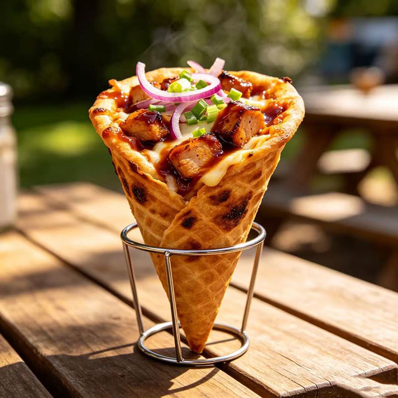 Waffle Cone Maker - ماكينة صنع أكواب القهوة والشاي الصالحة