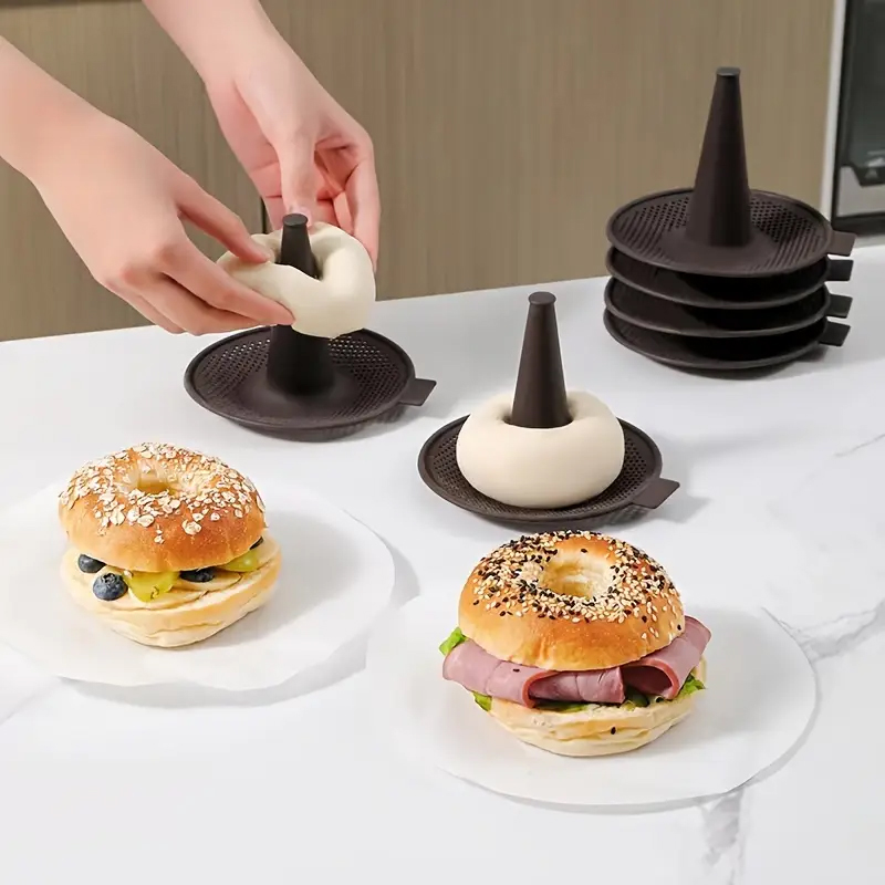Donut Mold Silicone - مجموعة قوالب خبز من السيليكون 6/12