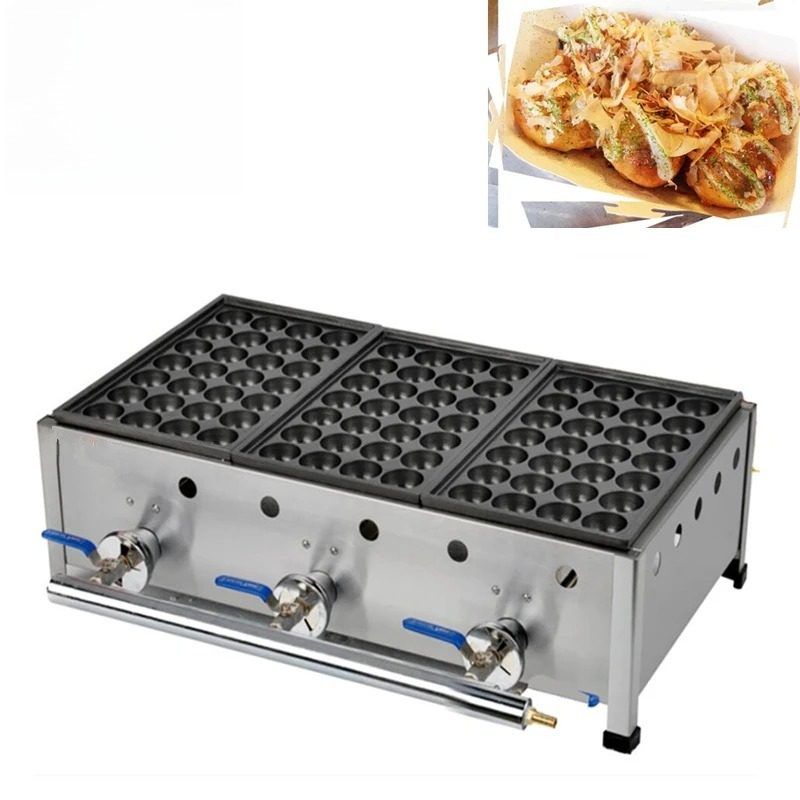 Takoyaki Grill Plate - آلة شواء الكرة تاكوياكي 3 لوحات