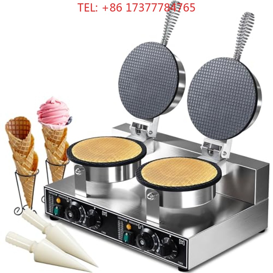 آلة صنع مخاريط الوافل التجارية - مراجعة Waffle Cone Maker وسعره