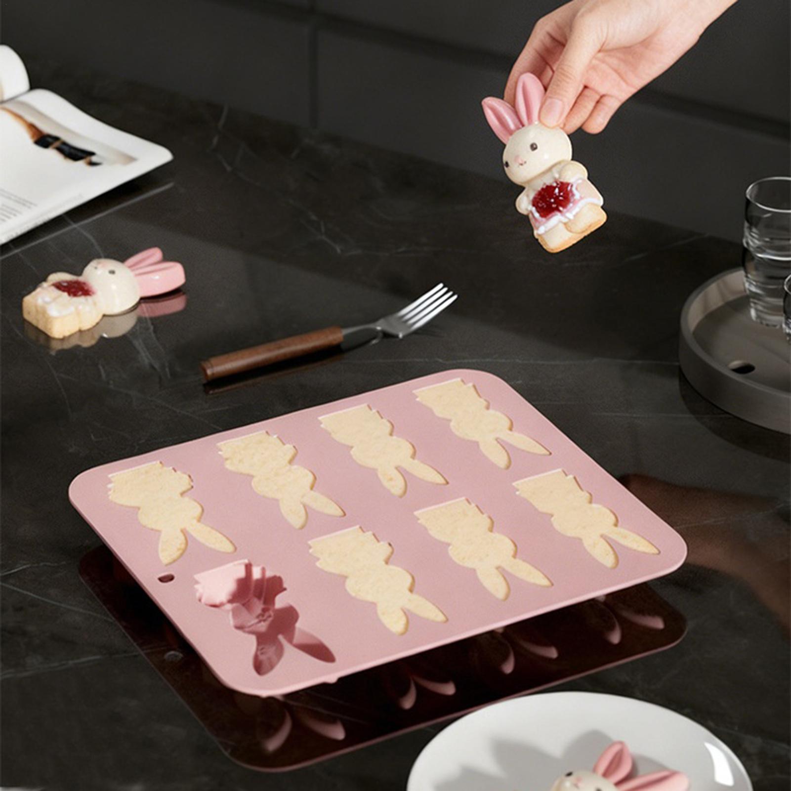 قوالب سيليكون على شكل أرنب عيد - مراجعة Bunny Cake Mold وسعره