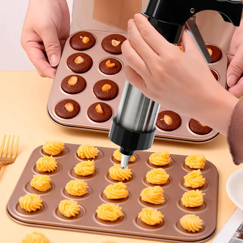 13 قطعة/المجموعة DIY دليل قالب - مراجعة Churros Maker Gun وسعره