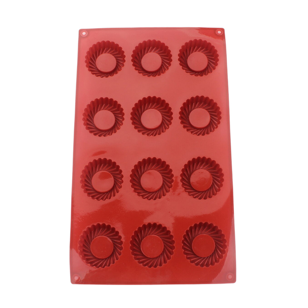 قالب كيك سيليكون دائري بـ 12 ف - مراجعة Donut Mold Silicone وسعره