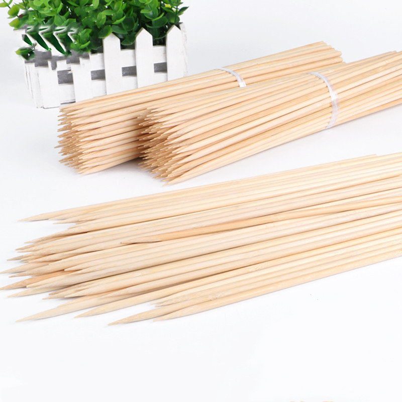 100 قطعة من أعواد الطعام الخشب - مراجعة Corn Dog Stick وسعره