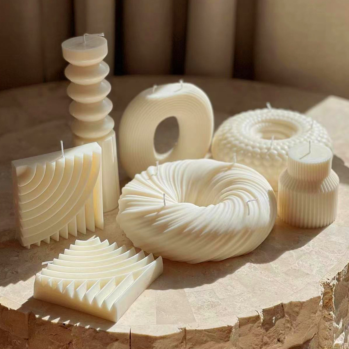 كبير دونات شكل سيليكون قالب شم - مراجعة Donut Mold Silicone وسعره