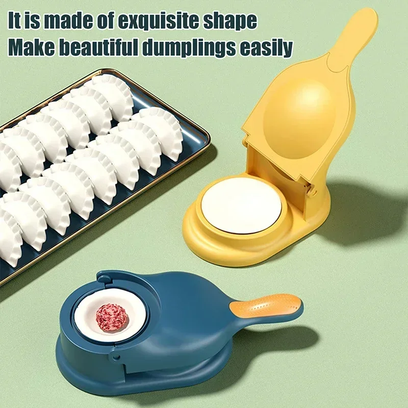 2 in1 صانع زلابية لتقوم بها بن - مراجعة Dumpling Press Set وسعره
