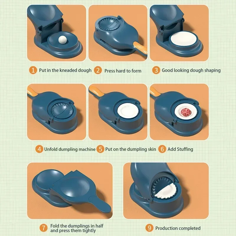 2 in1 صانع زلابية لتقوم بها بن - مراجعة Dumpling Press Set وسعره
