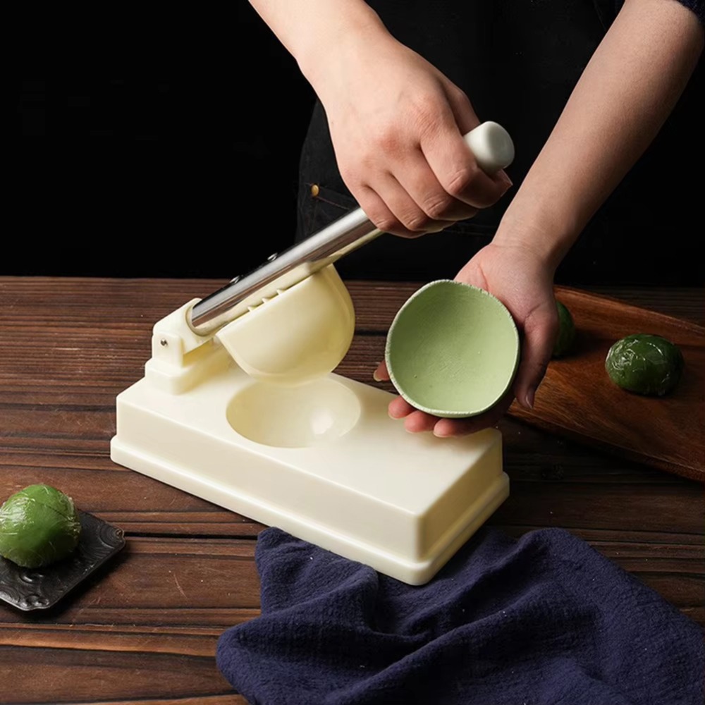 قالب جديد لصنع الزلابية بالضغط - مراجعة Dumpling Press Set وسعره