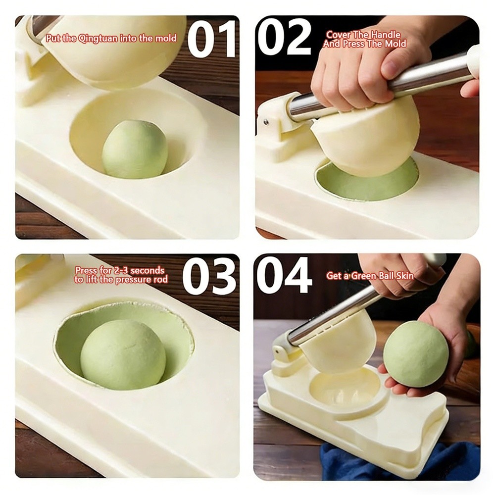 قالب جديد لصنع الزلابية بالضغط - مراجعة Dumpling Press Set وسعره