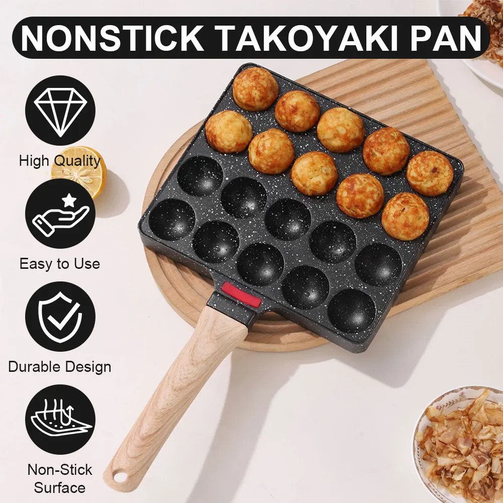 تاكوياكي عموم 20 قوالب تاكوياك - مراجعة Takoyaki Grill Plate وسعره