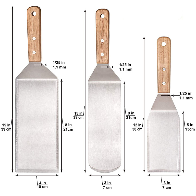 مجموعة ملاعق احترافية ، ملعقة  - مراجعة Okonomiyaki Spatula وسعره