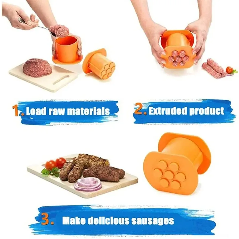 جهاز ضغط واحد للحوم والسجق ، أ - مراجعة Hot Dog Press وسعره