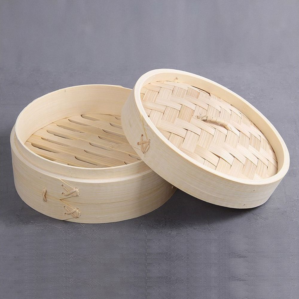 باخرة صينية الخيزران باخرة Dim - مراجعة Bao Steamer Bamboo وسعره