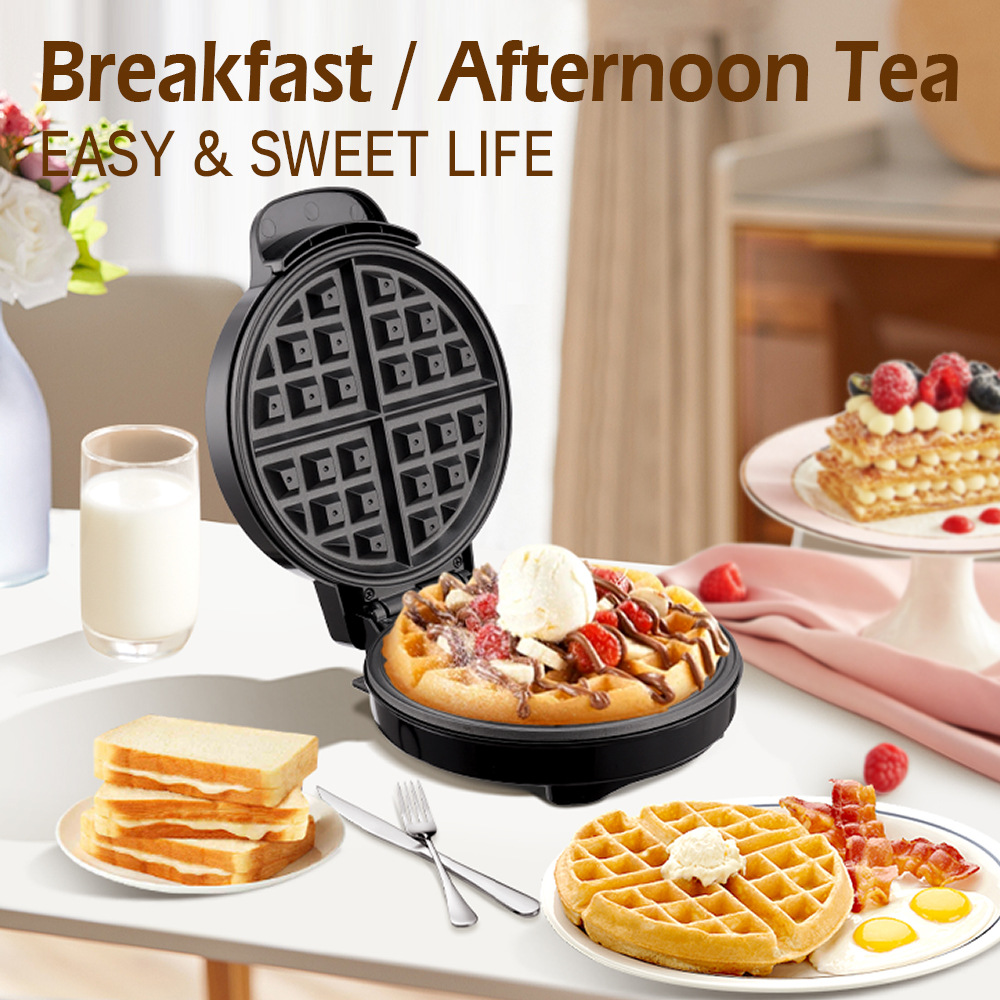 قوالب وافل الإفطار، فرن كعكة ا - مراجعة Egg Waffle Pan وسعره
