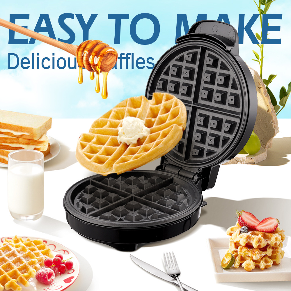 قوالب وافل الإفطار، فرن كعكة ا - مراجعة Egg Waffle Pan وسعره