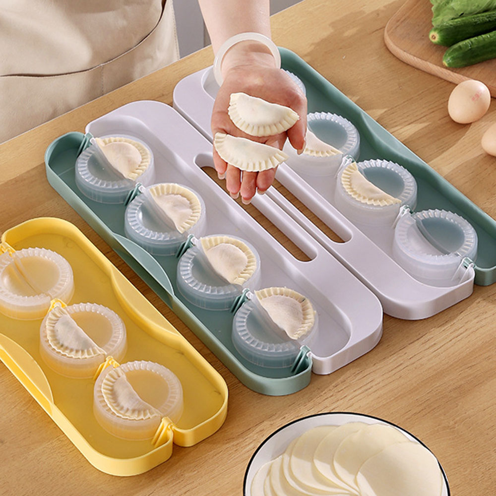لتقوم بها بنفسك جهاز صناعة زلا - مراجعة Dumpling Press Set وسعره