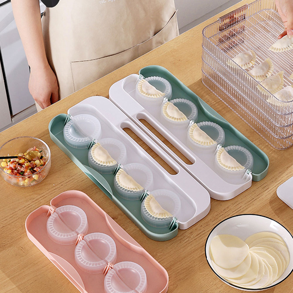 لتقوم بها بنفسك جهاز صناعة زلا - مراجعة Dumpling Press Set وسعره