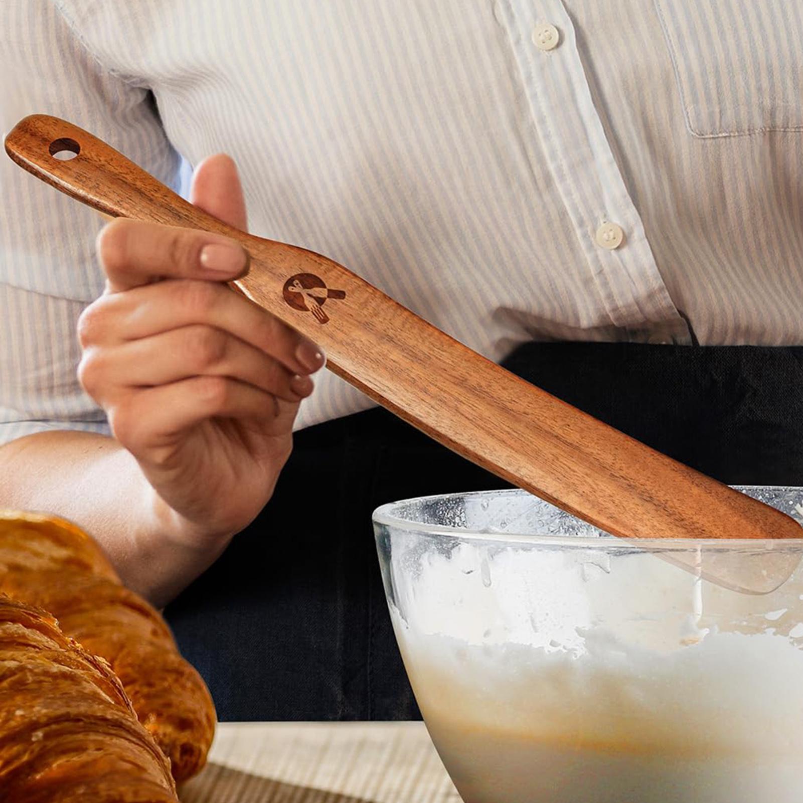 أداة خشبية للتقليب، مكشطة للجر - مراجعة Okonomiyaki Spatula وسعره