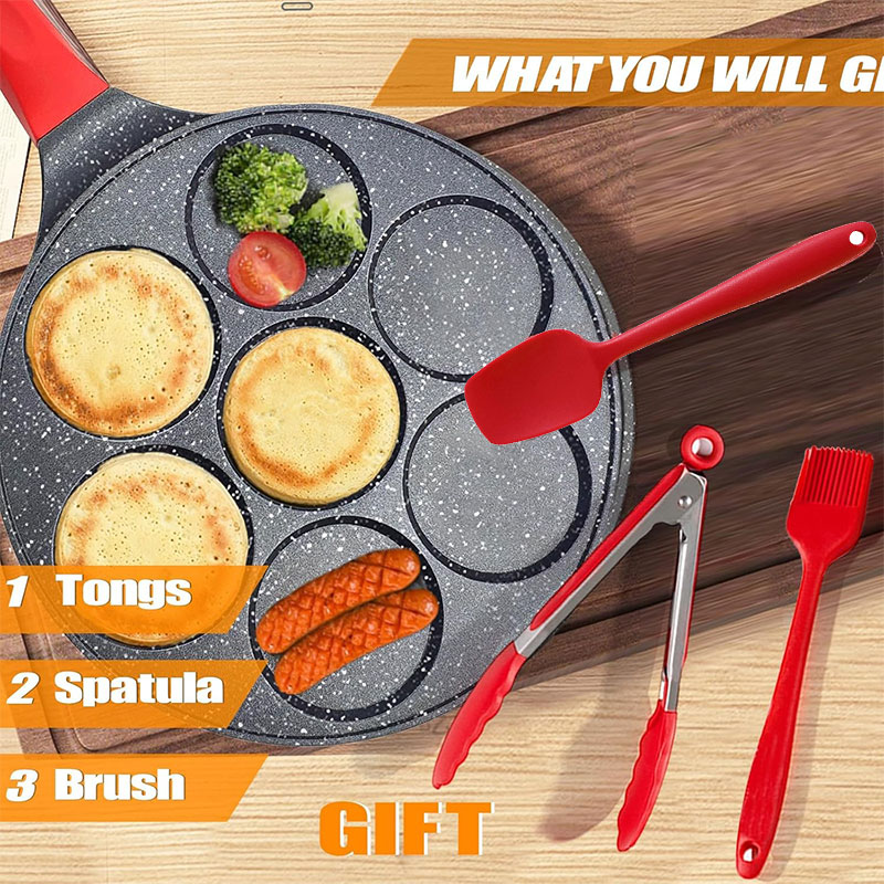 7-كوب عجة صغيرة فطيرة طباخ عمو - مراجعة Mini Pancake Griddle وسعره