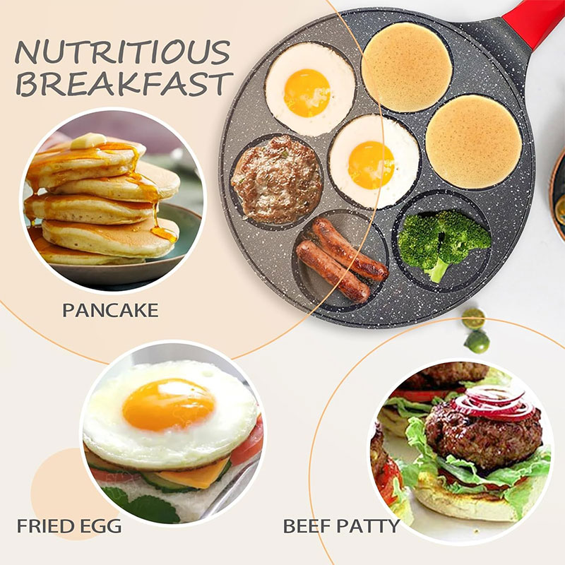 7-كوب عجة صغيرة فطيرة طباخ عمو - مراجعة Mini Pancake Griddle وسعره