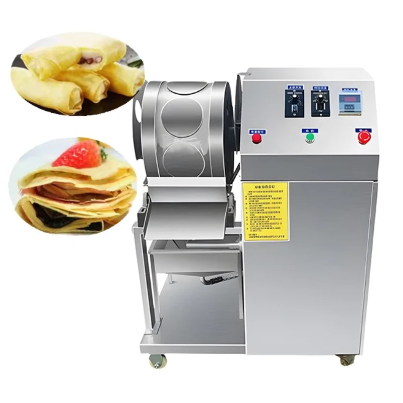 خط إنتاج كريب سبرينغ رول كريب  - مراجعة Spring Roll Wrapper وسعره