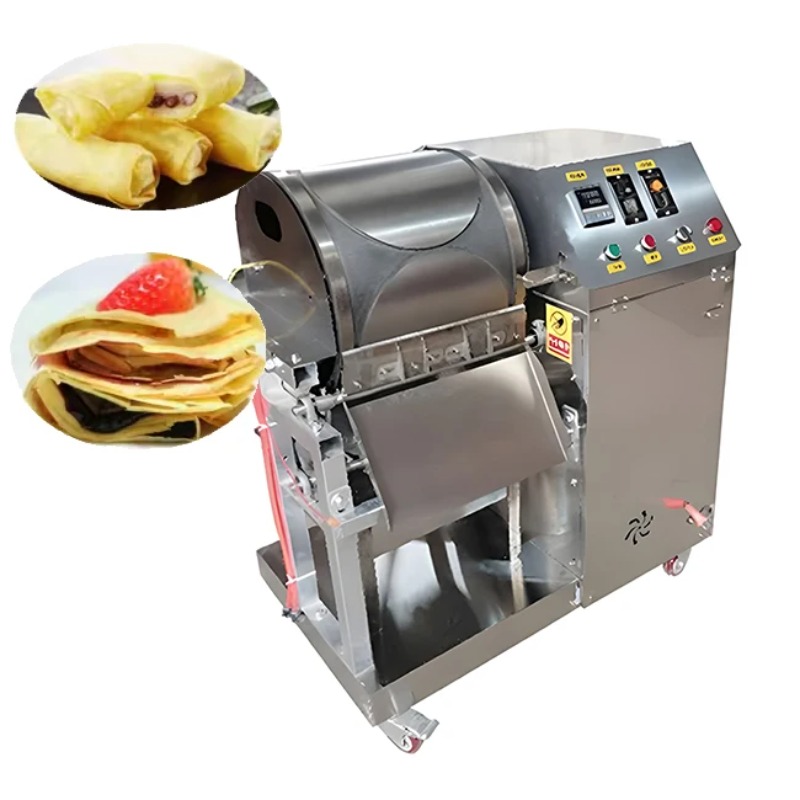 خط إنتاج كريب سبرينغ رول كريب  - مراجعة Spring Roll Wrapper وسعره