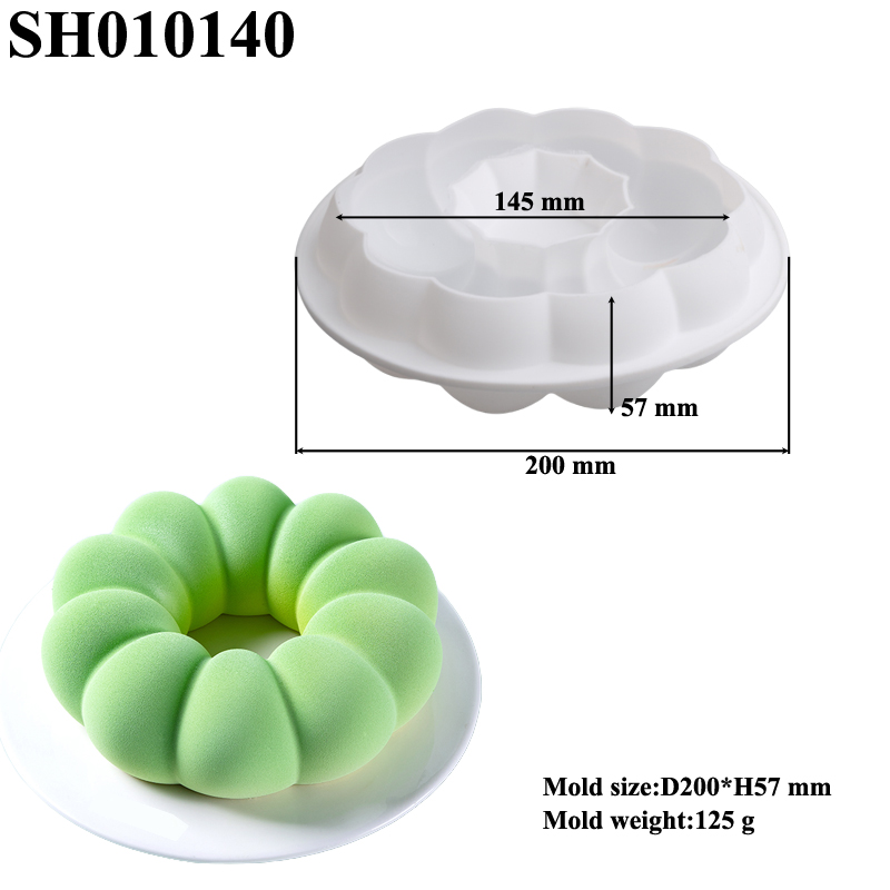 1 أو 6 خلايا البتلة على شكل دو - مراجعة Donut Mold Silicone وسعره