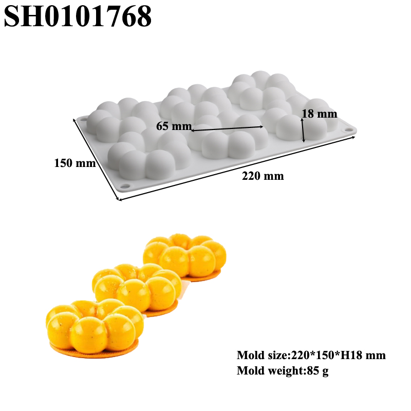 1 أو 6 خلايا البتلة على شكل دو - مراجعة Donut Mold Silicone وسعره