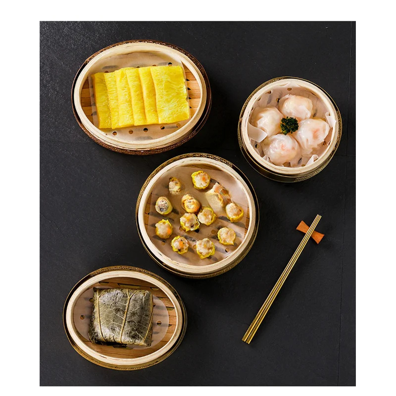 سلة بخار صينية من الخيزران بغط - مراجعة Bao Steamer Bamboo وسعره