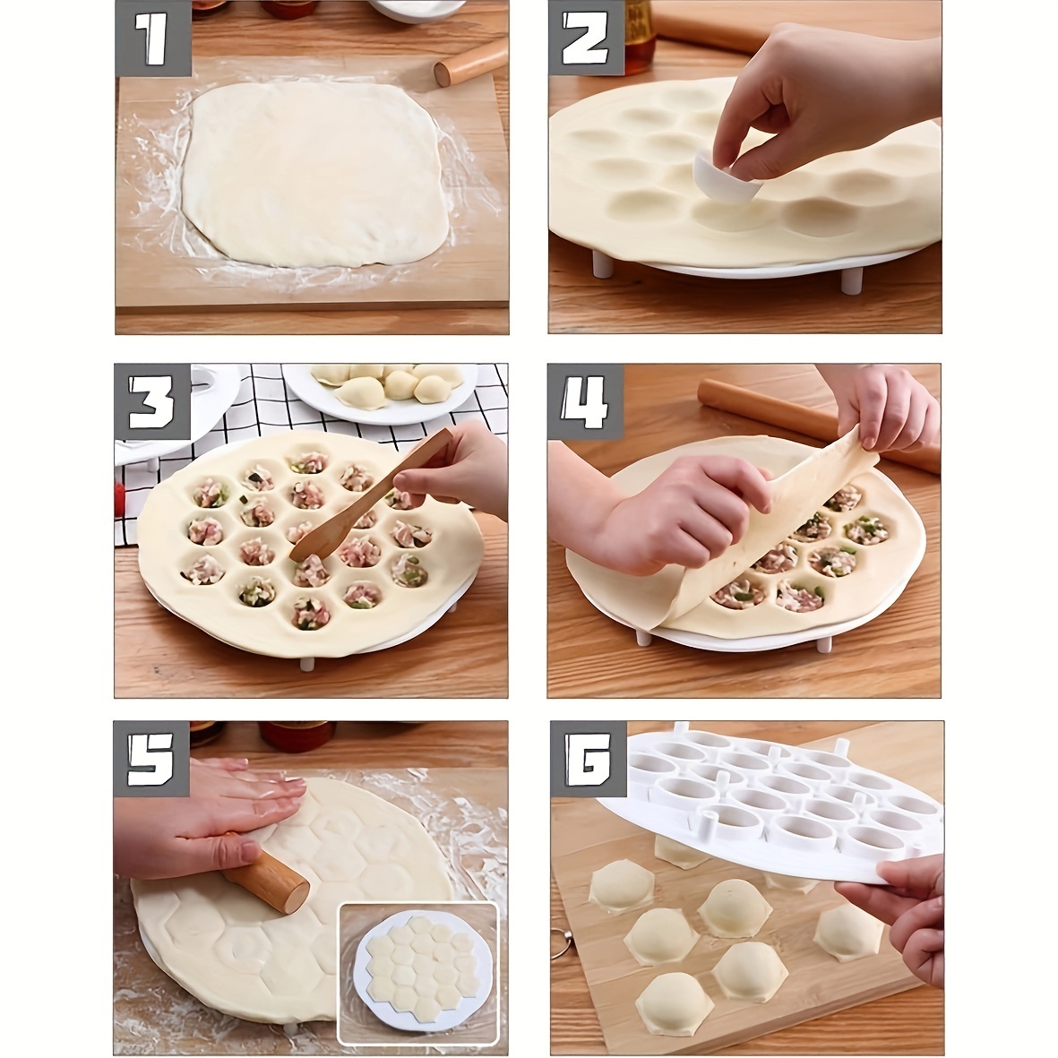 قالب الزلابية الصينية البسيط ، - مراجعة Dumpling Press Set وسعره