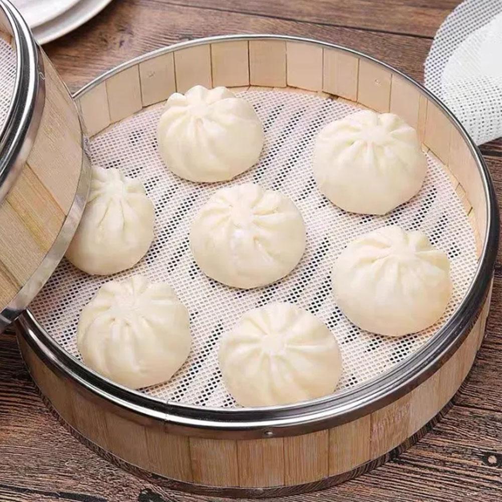 بطانات سيليكون للطهي بالبخار م - مراجعة Bao Steamer Bamboo وسعره