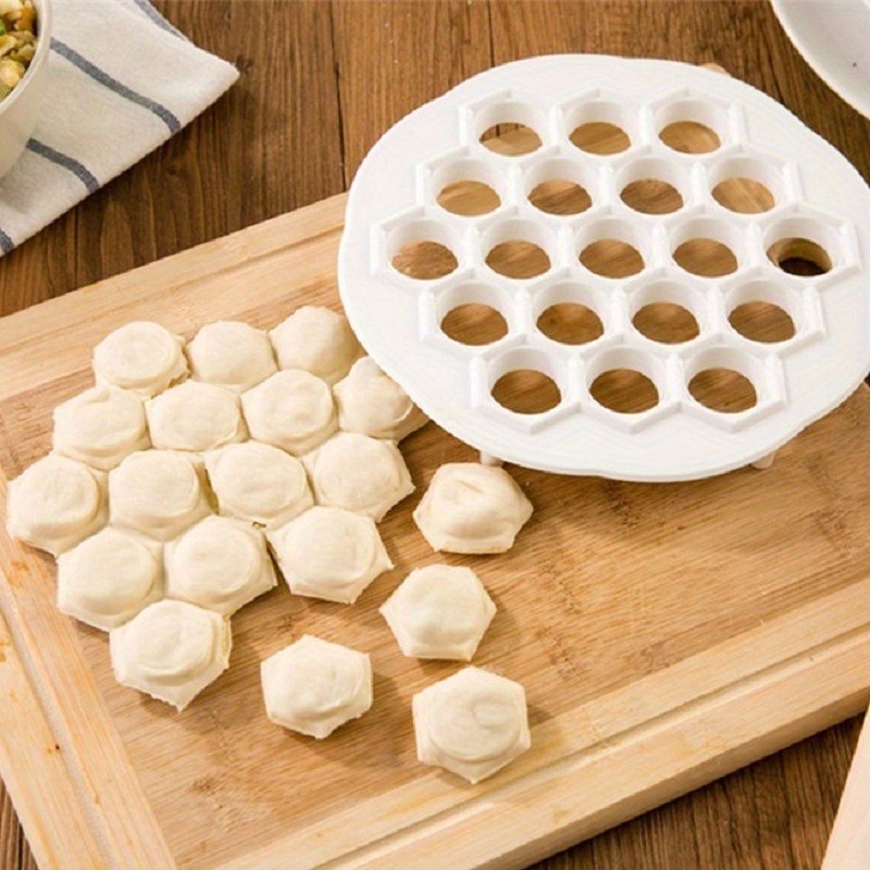 قالب زلابية بلاستيكي، مكبس صان - مراجعة Dumpling Press Set وسعره