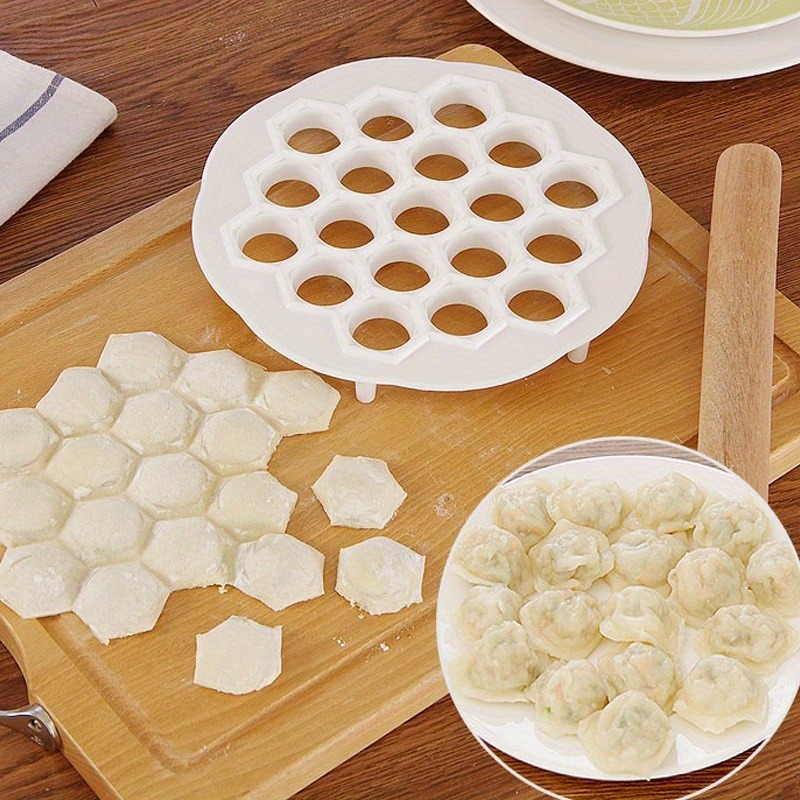 قالب زلابية بلاستيكي، مكبس صان - مراجعة Dumpling Press Set وسعره