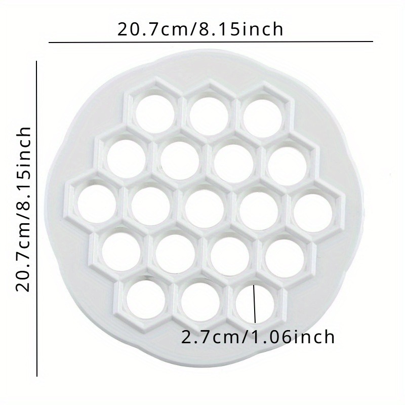 قالب زلابية بلاستيكي، مكبس صان - مراجعة Dumpling Press Set وسعره