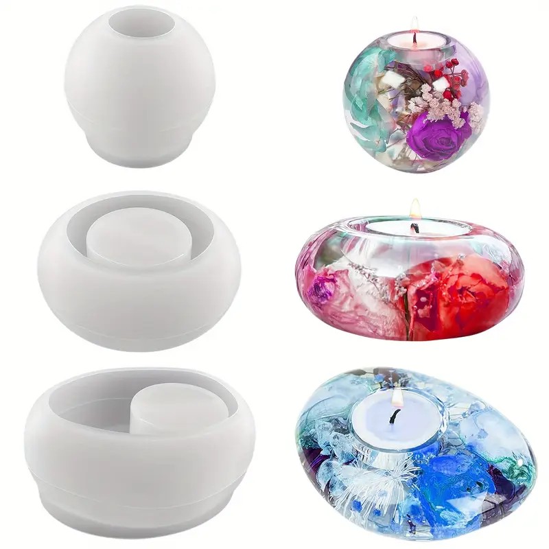 Tealight شمعة حامل الراتنج قال - مراجعة Potsticker Mold وسعره