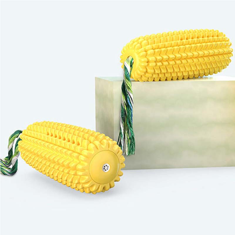 لعبة كلب على شكل ذرة تصدر صوتً - مراجعة Corn Dog Stick وسعره