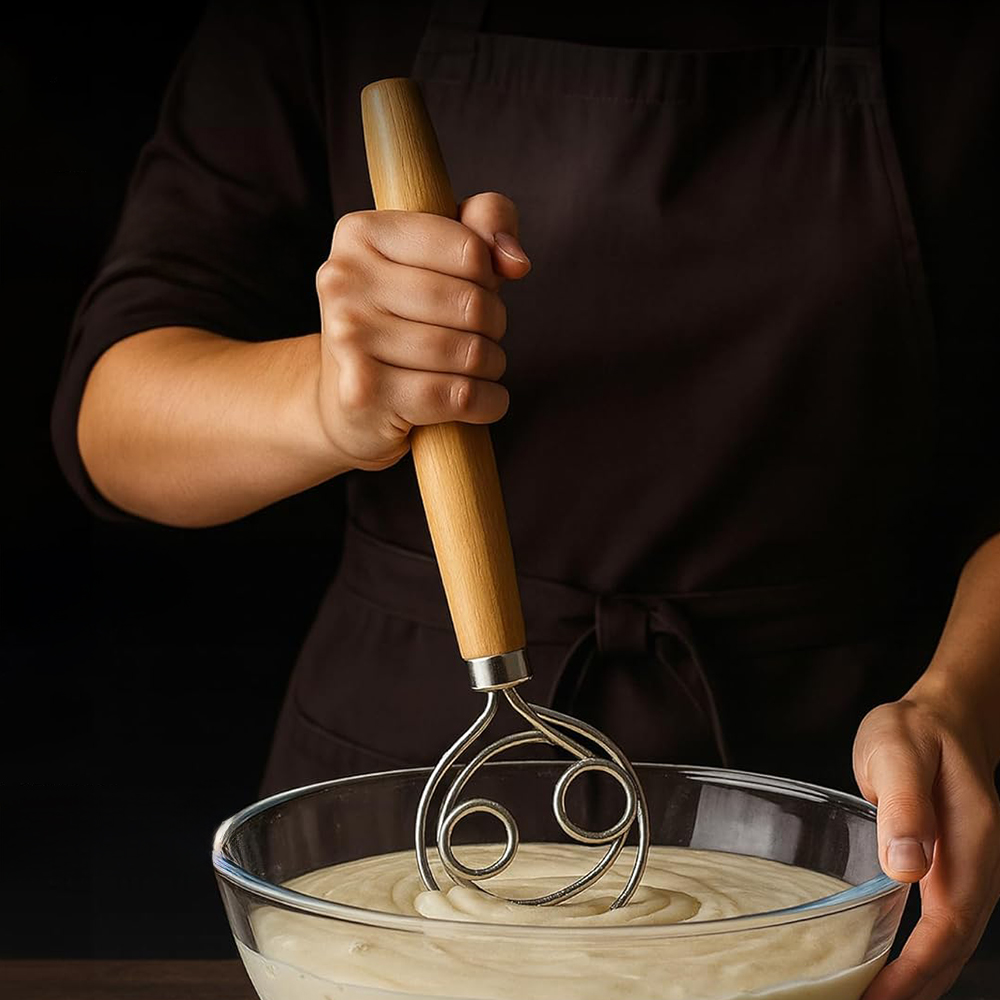 خفاقة عجين من الفولاذ المقاوم  - مراجعة Danish Pancake Pan وسعره
