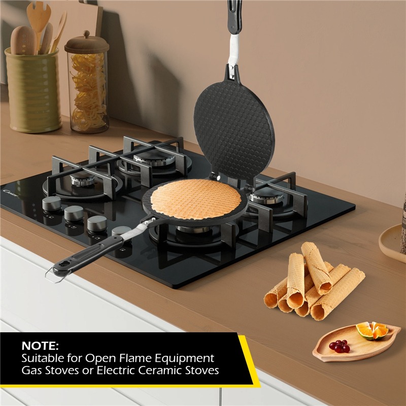 22 سینٹی میٹر نان اسٹک ایگ رول - مراجعة Egg Waffle Pan وسعره