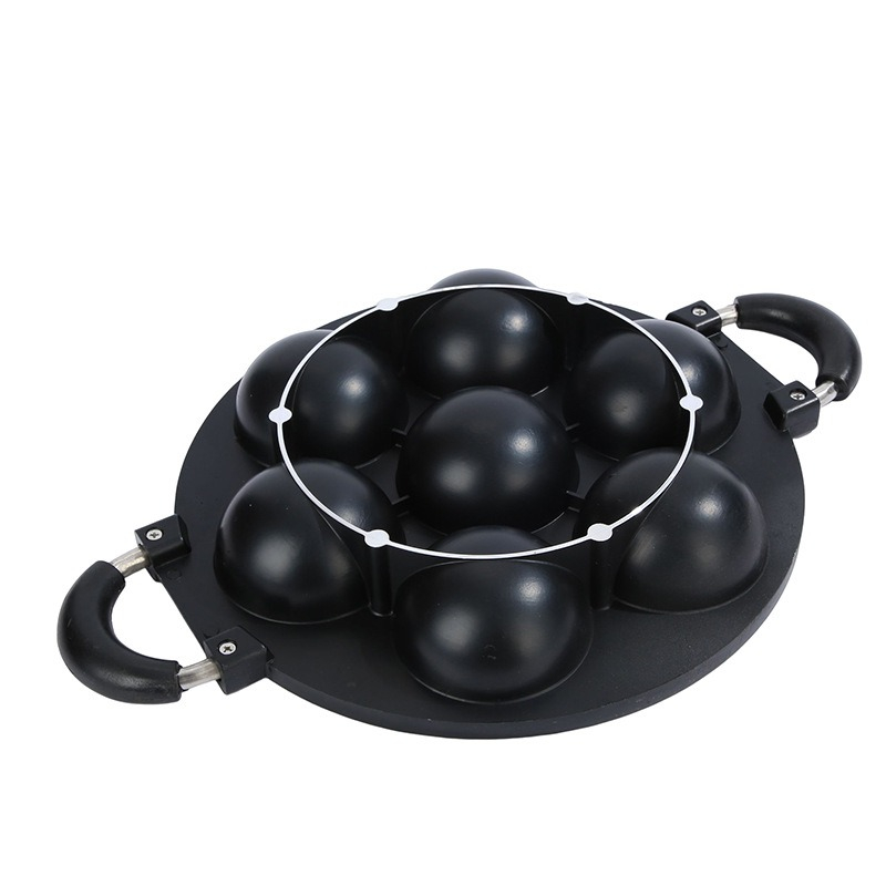 مقلاة عجة من الحديد الزهر ، وع - مراجعة Egg Waffle Pan وسعره